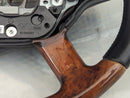 MERCEDES S-CLASS S320 W221 2006-2013 LEATHER WOOD STEERING WHEEL A2214600303
