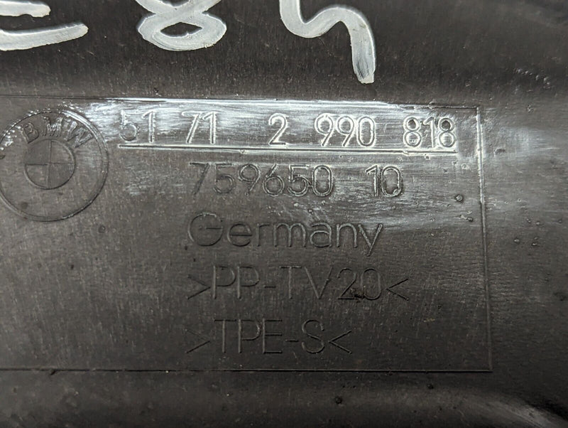 BMW X1 E84 09-15 FRONT RIGHT ENGINE BAY COMPARTMENT COVER GENUINE 2990818