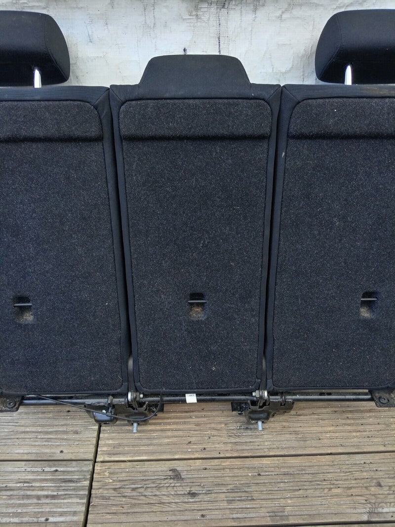 BMW X1 E84 2009-15 GENUINE REAR FOLDING BACKREST & LEFT SEATBELT in BLACK