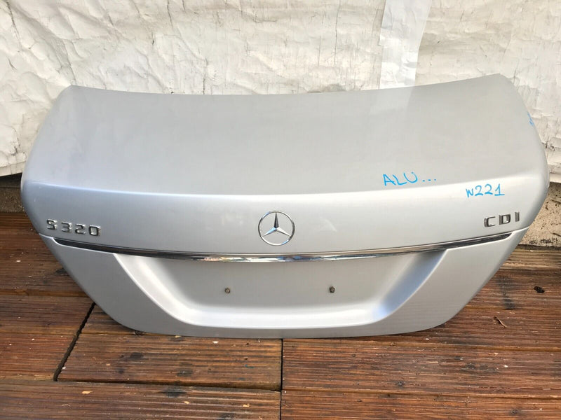 MERCEDES-BENZ S-CLASS S320 W221 2006-2013 BOOT LID TAILGATE IN SILVER GENUINE