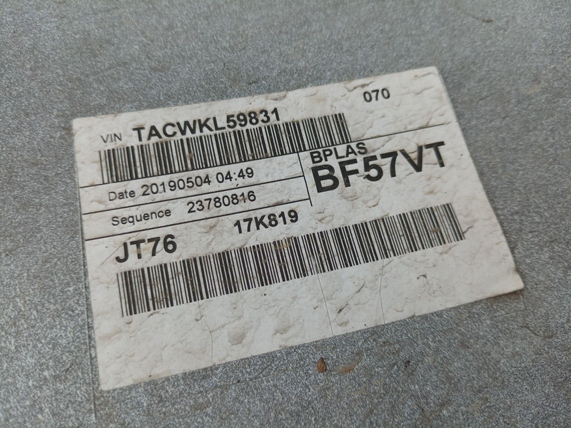 FORD TRANSIT COURIER 2014-17 FRONT BUMPER GENUINE PDC JT76-17757-A