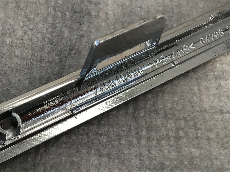 FIAT 500 POP LOUNGE FACELIFT 2016ON NEW GRILL BUMPER CHROME STRIP TRIM 735619488