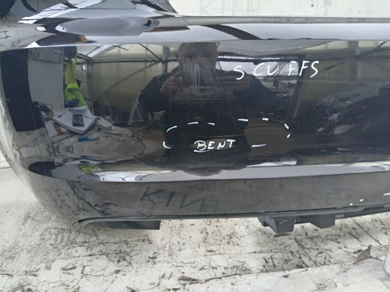 AUDI A3 8P SPORTBACK 2004-2008 REAR BUMPER GENUINE in BLACK 8P4807511