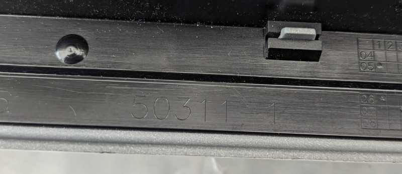 MERCEDES S-CLASS W221 06-13 REAR PASSENGER N/S DOOR ENTRY SILL TRIM A2216800535