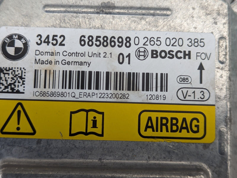 BMW 3 SERIES F30 2011-2019 STEERING WHEEL DRIVER A I R-BAG & ECU MODULE 6791330