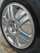 AUDI A3 8L GENUINE ALLOY WHEEL RIM 16" 7Jx16H2 ET44.5 &TYRE 205x55 R16