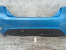 FORD FIESTA VI MK6 MK7 2008-14 REAR BUMPER GENUINE in BLUE 8A61-17906-A