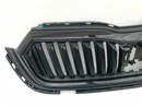 SKODA OCTAVIA vRS MK4 NX 2020-ON FRONT BUMPER RADIATOR GRILL GRILLE in BLACK