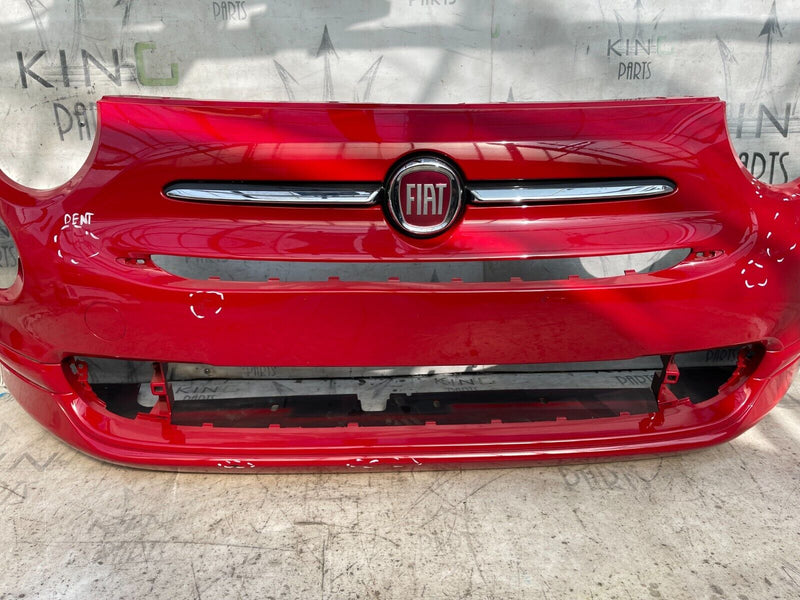 FIAT 500 POP FACELIFT 2015-2023 FRONT BUMPER & TOP BADGE LOGO 735619476