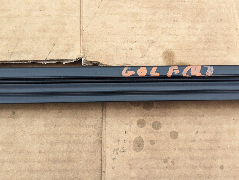 VW GOLF MK7 2012-2020 FRONT LEFT N/S DOOR WINDOW MOLDING TRIM 5G4837479