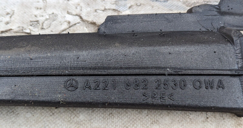 MERCEDES S-CLASS W221 06-13 REAR LEFT N/S LOWER B PILLAR DAMPING INSULATION SEAL