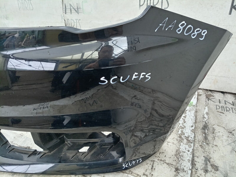 AUDI A1 SE FACELIFT LCI 2015-18 GENUINE FRONT BUMPER in BLACK 82A807437