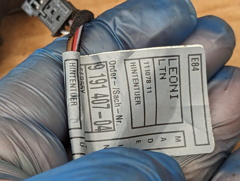 BMW X1 E84  09-15 REAR DRIVER SIDE RIGHT  DOOR WIRING LOOM HARNESS 6925548