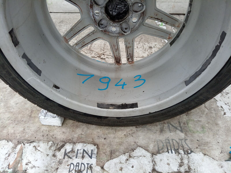 MERCEDES W204 AMG ALLOY WHEEL RIM 17" 8.5Jx17H2 ET58 & TYRE 245x40 R17