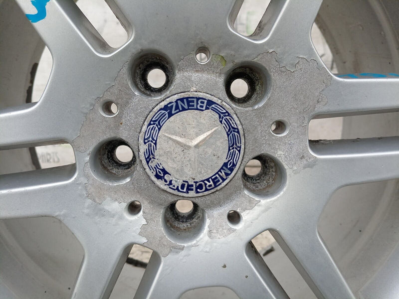 MERCEDES W204 AMG ALLOY WHEEL RIM 17" 8.5Jx17H2 ET58 & TYRE 245x40 R17