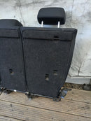 BMW X1 E84 2009-15 GENUINE REAR FOLDING BACKREST & LEFT SEATBELT in BLACK