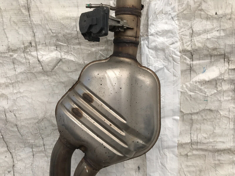 AUDI SQ5 MK2 3.0 DIESEL EXHAUST SILENCER MUFFLER 80A253411 & FLAP MOTOR & MODULE