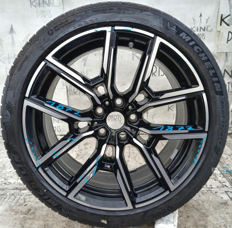 BMW i4 G26 BEV GENUINE ALLOY WHEEL RIM 19" 8.5Jx19H2 IS35 TYRE 245/40