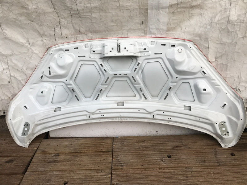 FORD COURIER MK1 2014-22 GENUINE BONNET HOOD PANEL in WHITE /RED ADGHESVE