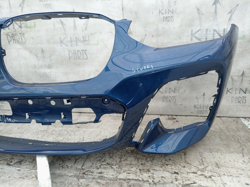 BMW X3 G01 M-SPORT 2017-2019 FRONT BUMPER GENUINE 6x PDC HOLES 8089743