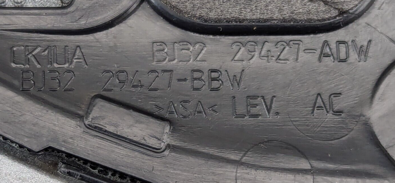 RANGE ROVER EVOQUE L538 11-15 FRONT LEFT N/S DOOR MOLDING FRAME BJ32-29427-ADW