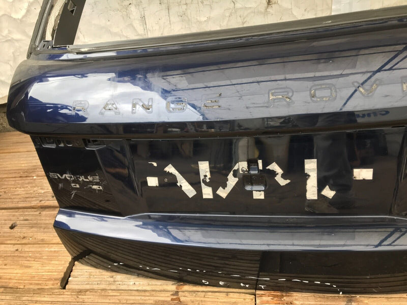 RANGE ROVER EVOQUE SD4 5-DR 2011-2015 BOOT LID TAILGATE IN BLUE GENUINE