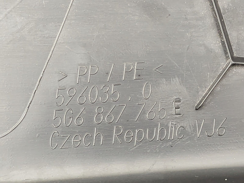 VW GOLF R GTI MK7 2012-2020 N/S LEFT C PILLAR LOWER TRIM COVER 5G6867765