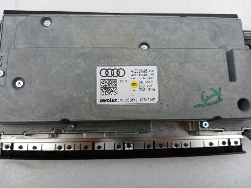 AUDI E-TRON DASHBOARD NAVI SAT DISPLAY 10.1" SCREEN TOUCH 4KE919605 GENUINE !