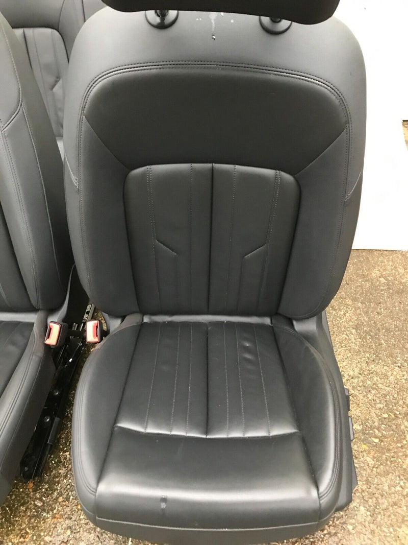 AUDI E-TRON ETRON BLACK LEATHER COMPLETE SEATS SET FRONT AND REAR SEAT