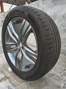 VW TIGUAN MK2 GENUINE ALLOY WHEEL RIM 19" 7Jx19H2 ET43 & TYRE 235x50 R19