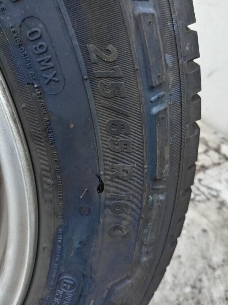 VIVARO C EXPERT JUMPY STEEL WHEEL RIM 16' 7Jx16H2 ET46 TYRE 215/65 R16C