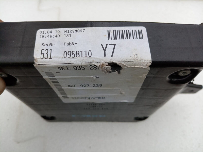 AUDI E-TRON DIAGNOSTIC INTERFACE DATA BUS GATEWAY EMERGENCY CALL UNIT 4K1907468D