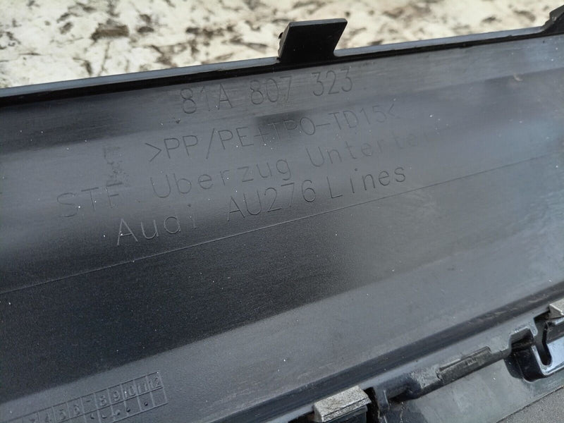 AUDI Q2 SPORT 2016-2019 REAR BUMPER LOWER SECTION GENUINE 81A807323