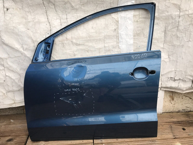 VW POLO 6R 2010-15 FRONT DOOR SHELL PANEL LEFT PASSENGER SIDE 6R4831311