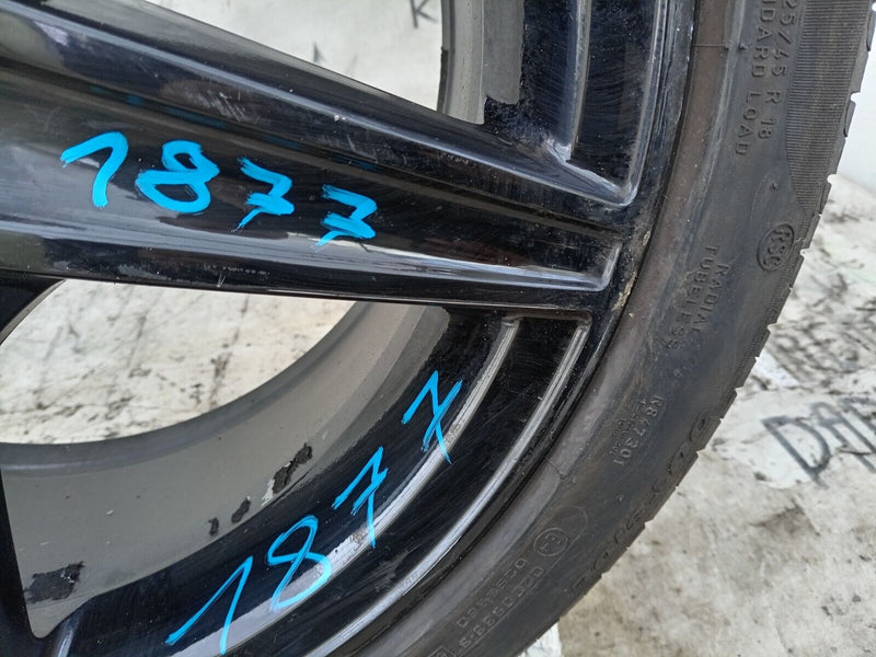 MERCEDES W205 AMG FRONT ALLOY WHEEL RIM 18' 7.5Jx18H2 ET44 TYRE 225x45 R18