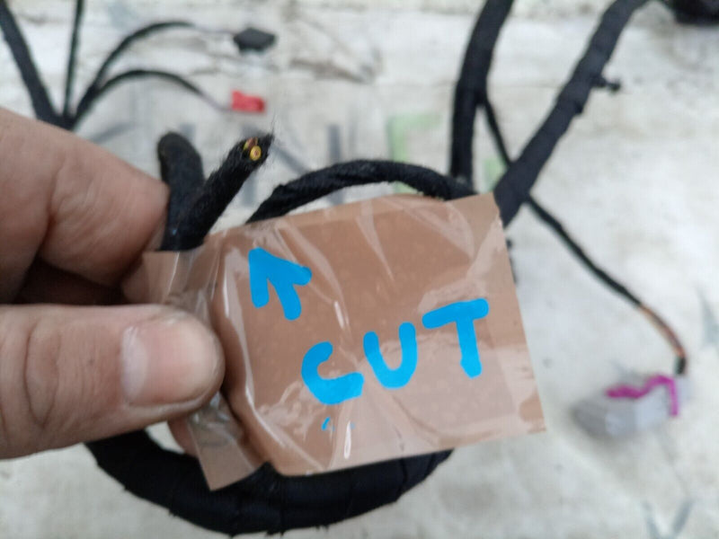 AUDI E-TRON 2018-0N ENGINE HARNESS WIRING LOOM 4KR970000 GENUINE