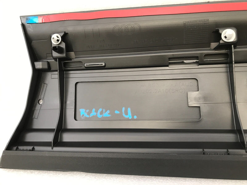 AUDI Q4 E-TRON FRONT DOOR TRIM MOULDING PANEL LEFT SIDE 89A.853.959A BLACK