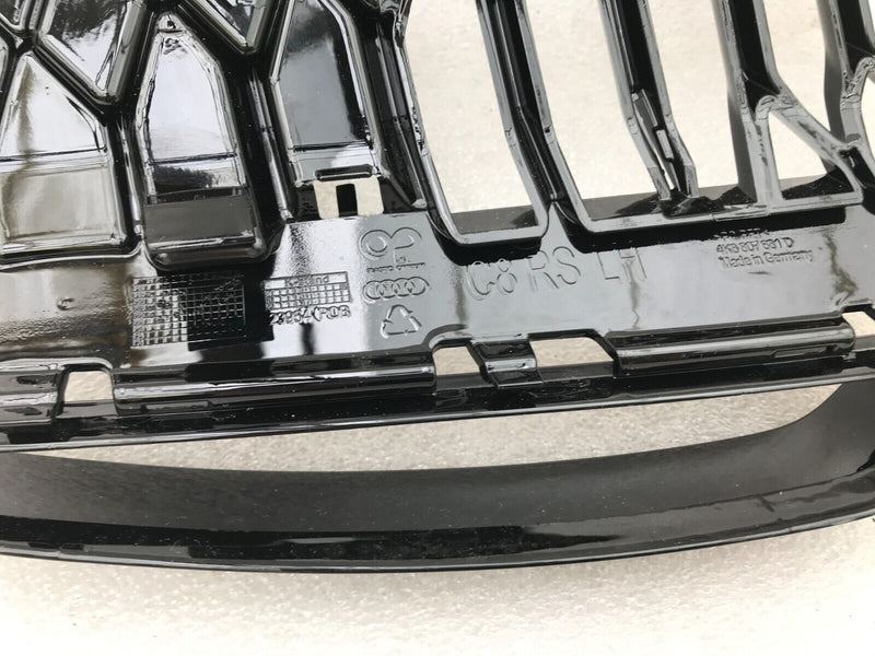 AUDI RS7 C8 2019- FRON BUMPER LEFT PASSENGER SIDE GRILL TRIM MOULDING 4K8807681D