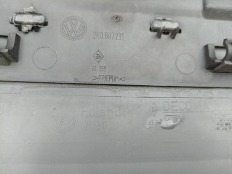 VOLKSWAGEN VW CADDY 2004-2010 GENUINE FRONT BUMPER 2K0807231