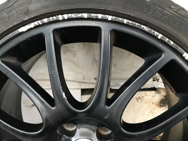 FIAT 500 ABARTH TYRE & SET 4x ALLOY WHEEL RIMS 17" 205x40x17 7J ET38
