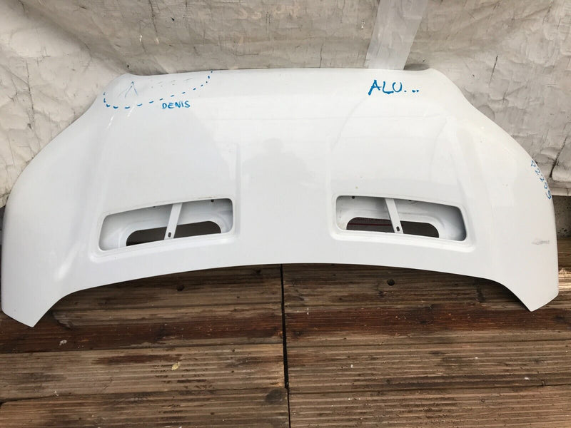 FORD TRANSIT MK4 2013-24 GENUINE ALUMINIUM FRONT BONNET HOOD PANEL WHITE
