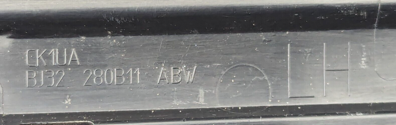 RANGE ROVER EVOQUE L538 FRONT LEFT N/S WING FENDER GRILLE TRIM BJ32-280B11-ABW