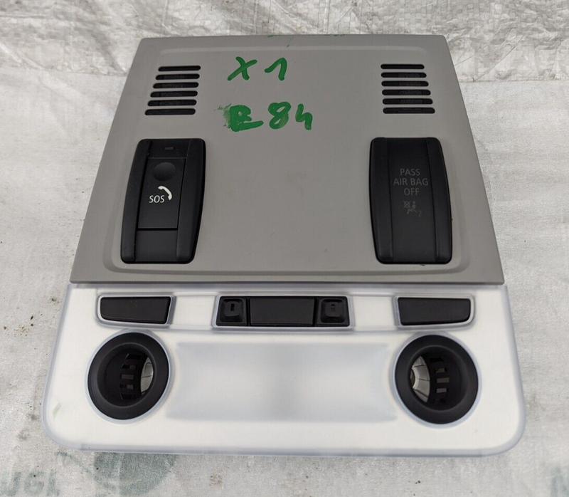 BMW X1 E84 2009-2015 FRONT INTERIOR LIGHT & SOS SWITCH GENUINE 9225501