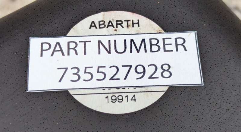 FIAT ABARTH 500 2008-2015 UNDER SEAT AUDIO SUBWOOFER  A4508101 735527928 GENUINE