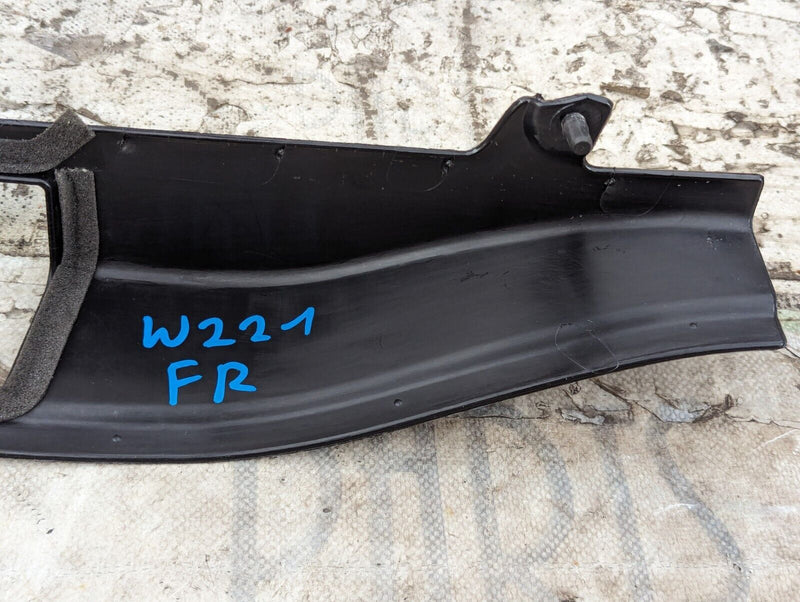 MERCEDES S-CLASS W221 06-13 FRONT RIGHT O/S DOOR LOCK SURROUND TRIM A2217280256