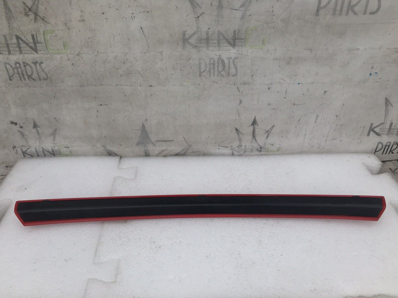 ABARTH 124 SPIDER PANEL FRONT BUMPER LOWER TRIM MOULDING in RED 52060683