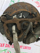 MERCEDES W221 S320 RIGHT SIDE FRONT LEG, WHEEL BEARING, BRAKE CALIPER, WISHBONE