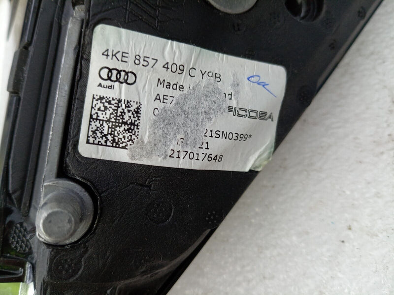 AUDI E-TRON 2018-ON LEFT N/S WING MIRROR CAMERA 4KE857409C GENUINE
