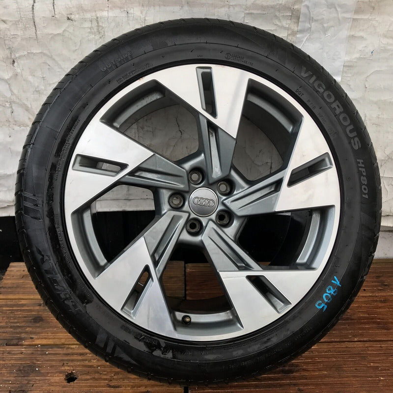 AUDI Q4 E-TRON GENUINE ALLOY WHEEL RIM 20' 9Jx20H2 ET38 & TYRE 255x50 R20