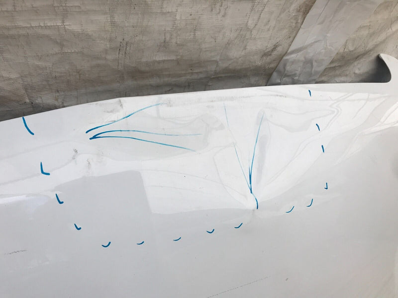 VAUXHALL MOVANO MK3 2011-2021 GENUINE FRONT BONNET HOOD PANEL in WHITE